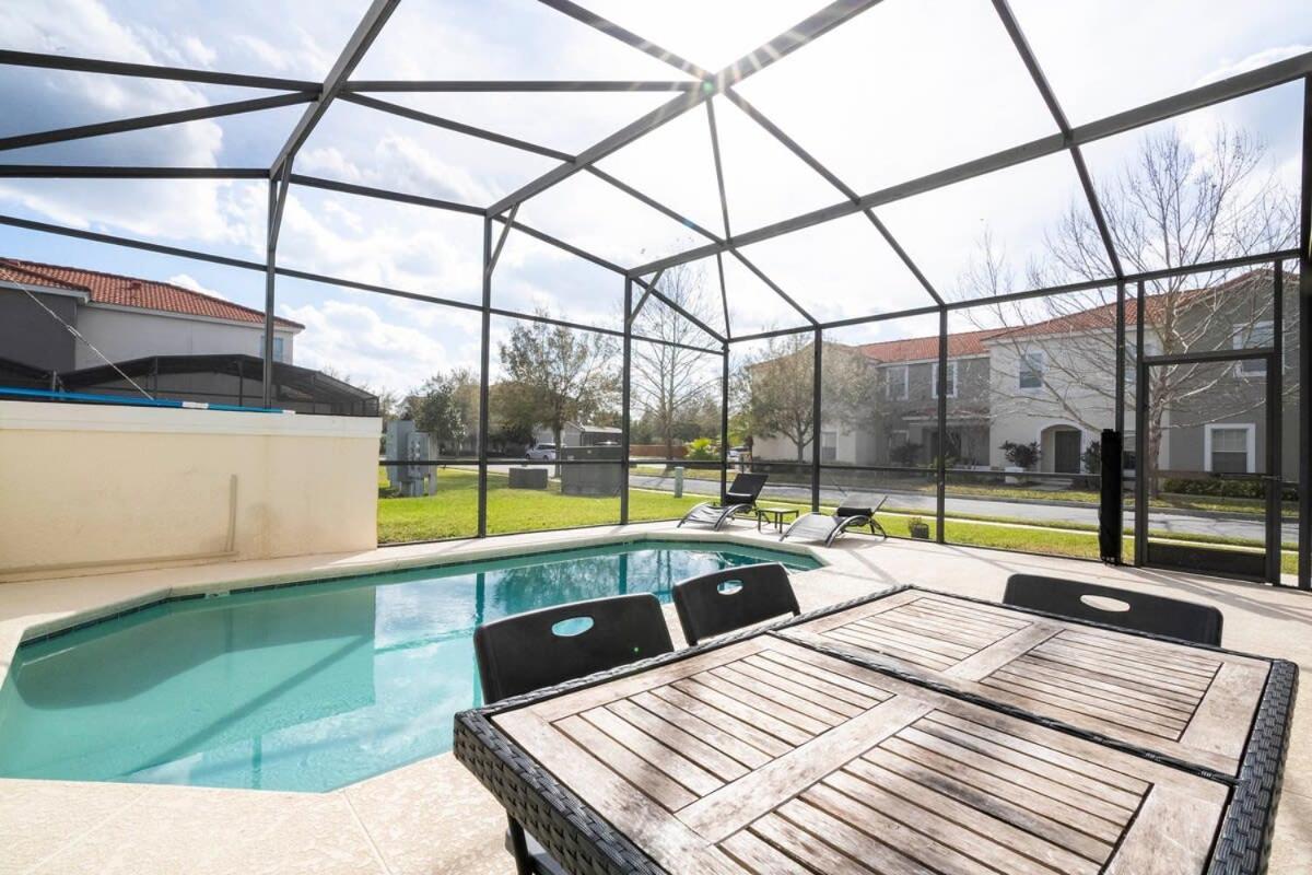 Four Bedroom W/ Screened Pool Close To Disney 4572 Кіссіммі Екстер'єр фото